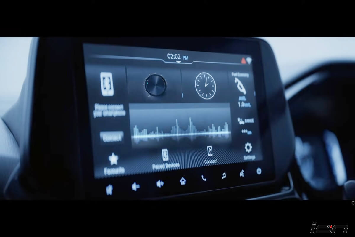 Toyota Hyryder Touchscreen