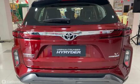 Toyota Hyryder Rear