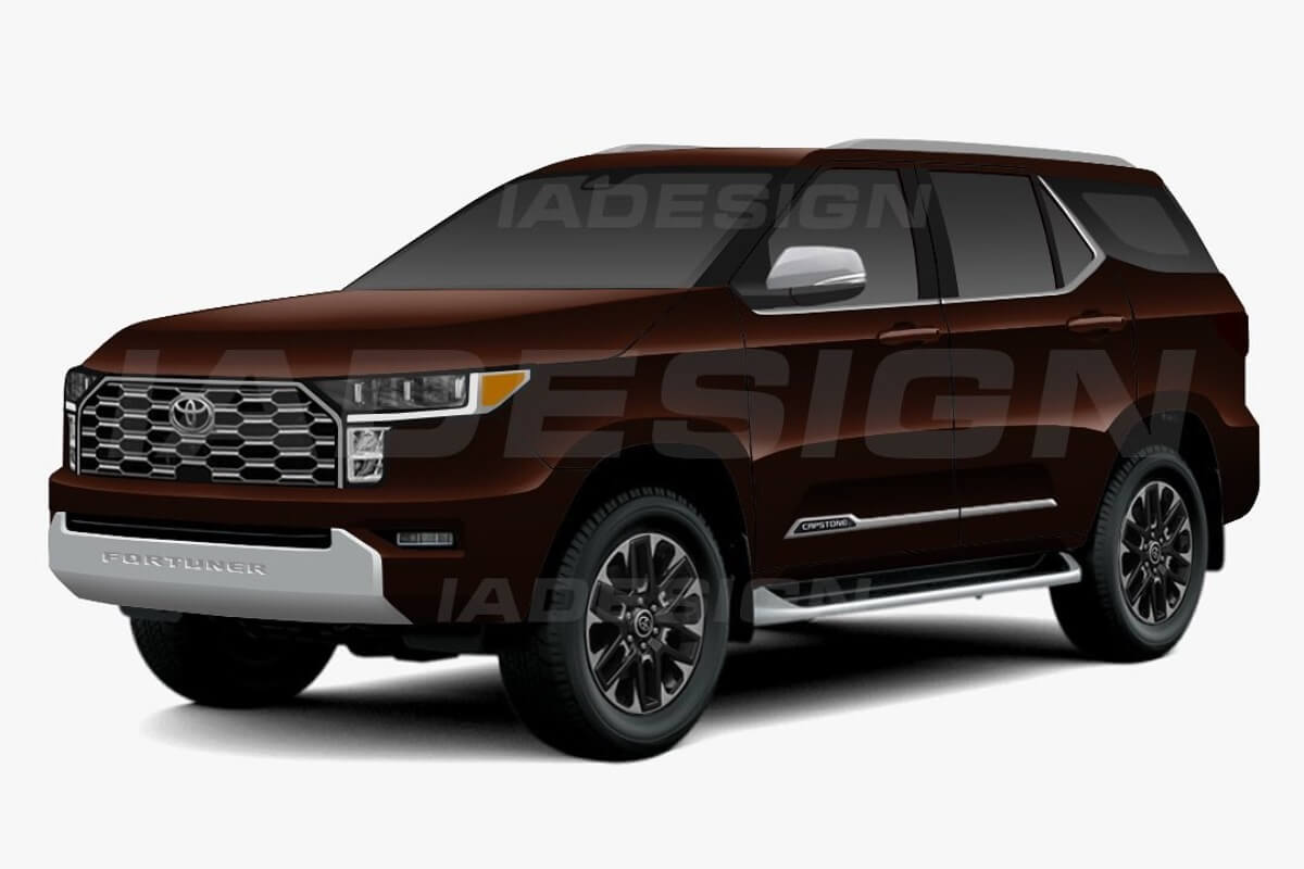 all-new Toyota Fortuner 2023 Rendered