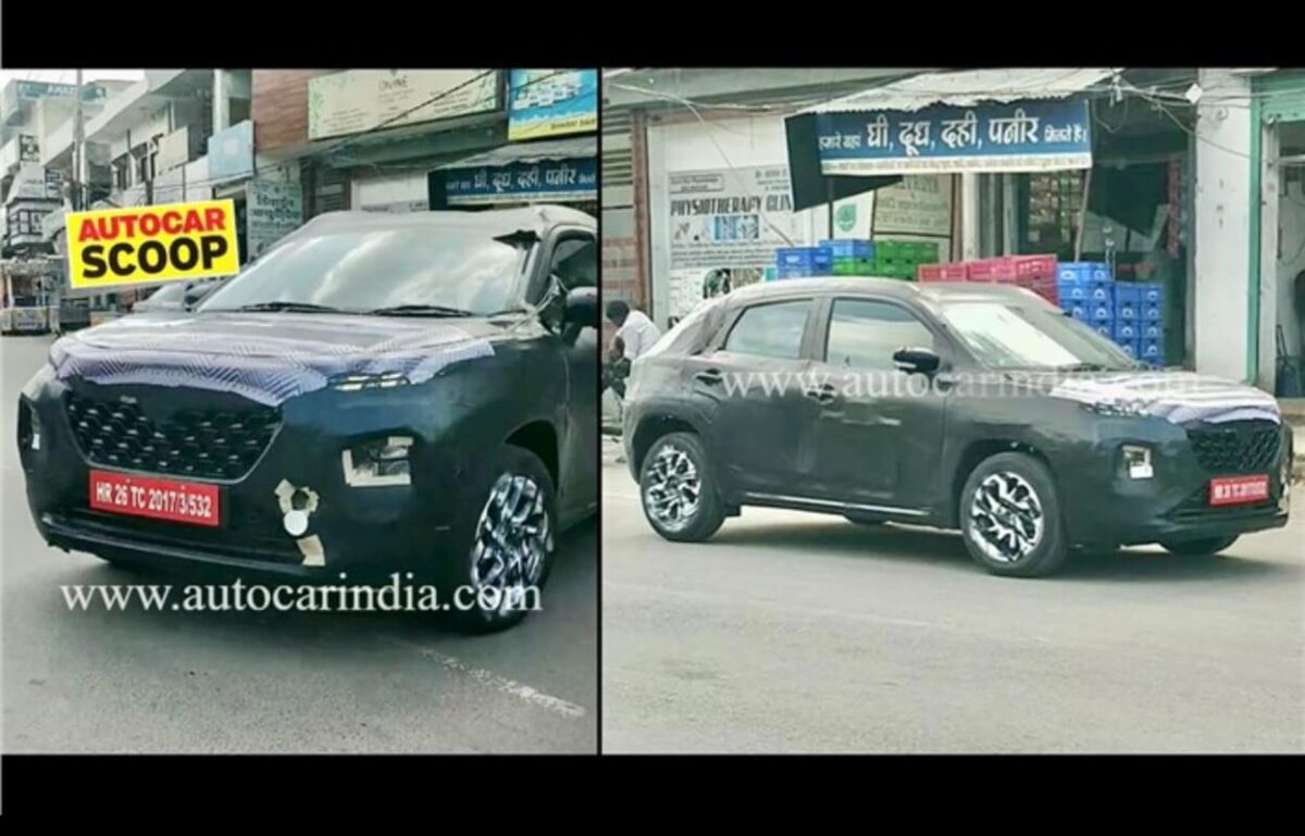 Maruti YTB SUV Coupe Spied