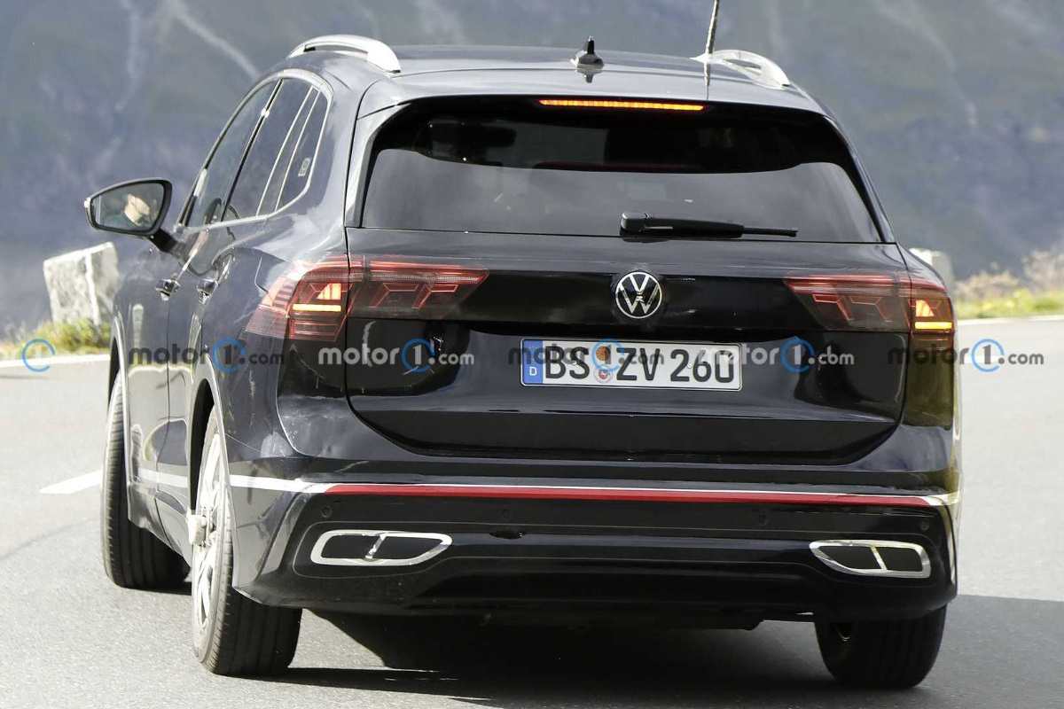 2024 Volkswagen Tiguan rear Spied