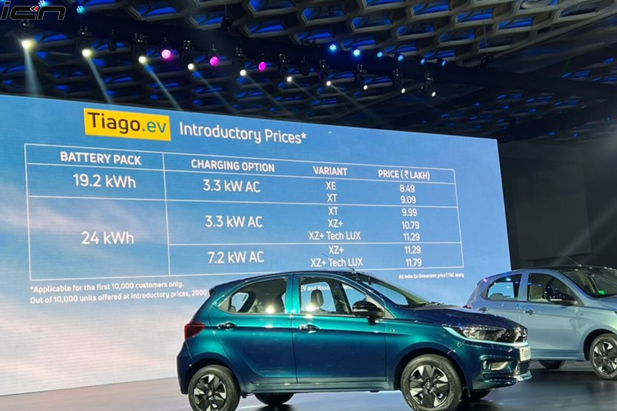 Tata Tiago electric prices