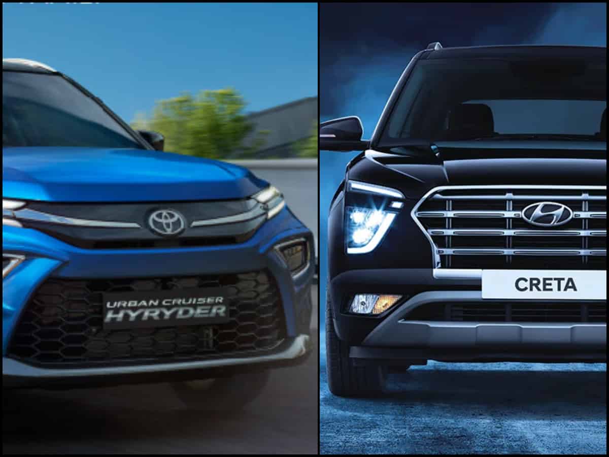 Toyota Hyryder Vs Hyundai Creta Prices