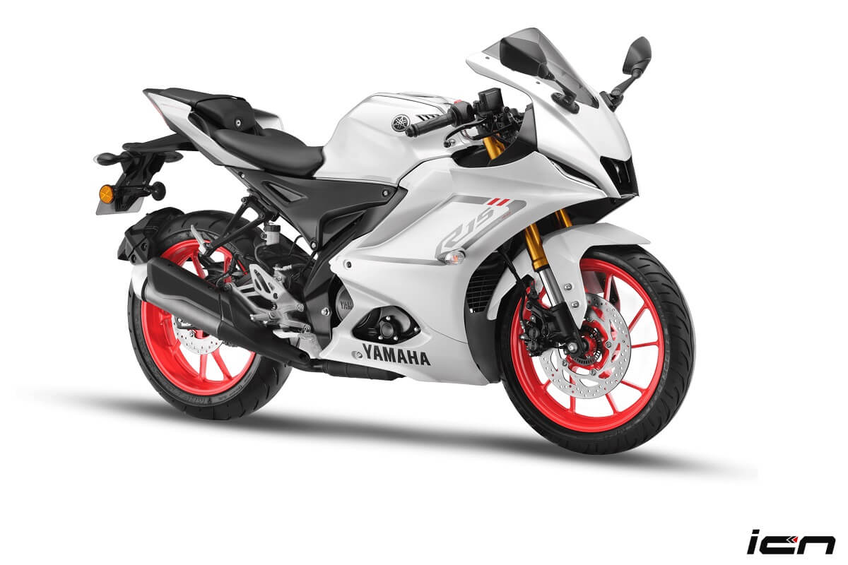 2023 Yamaha R15 V4 Intensity White
