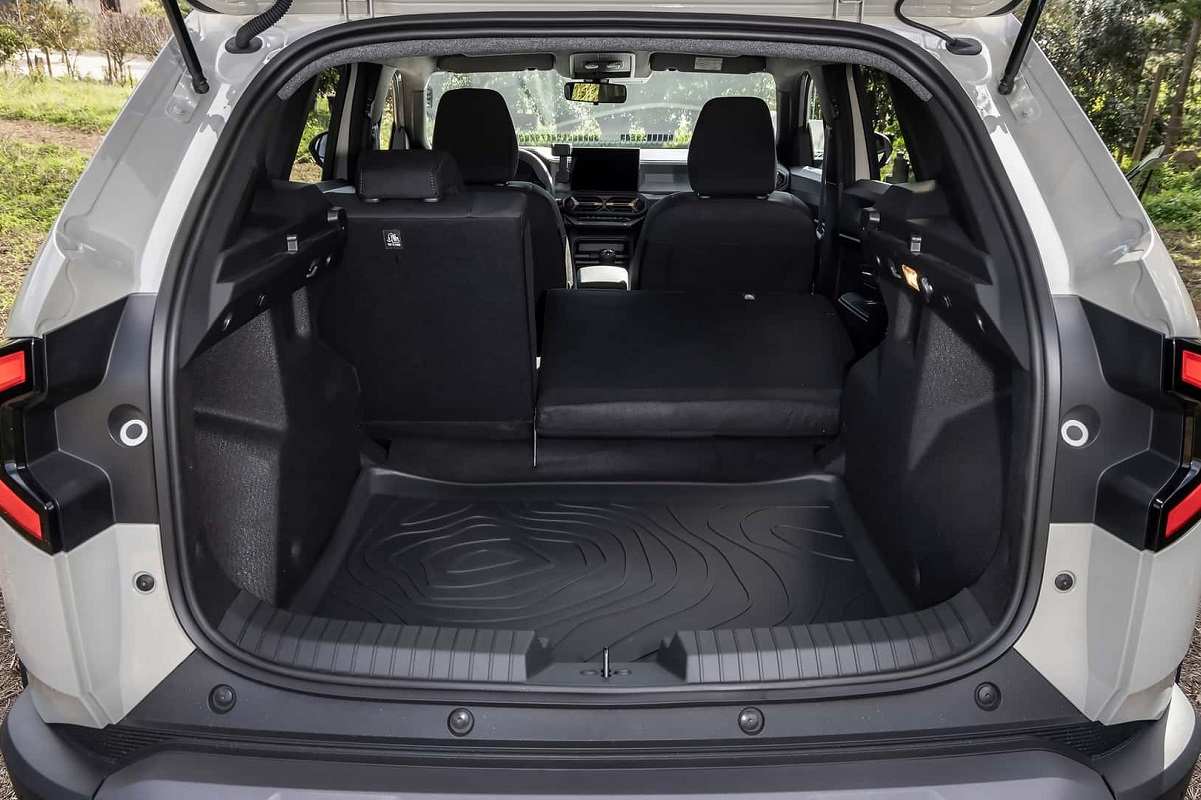 New Renault Duster Boot Space