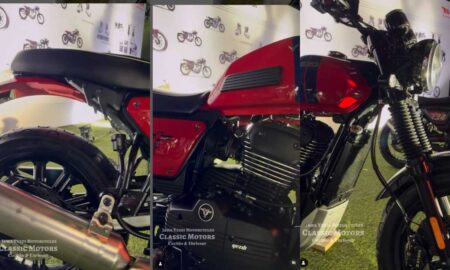 New Yezdi Motorcycle Spied